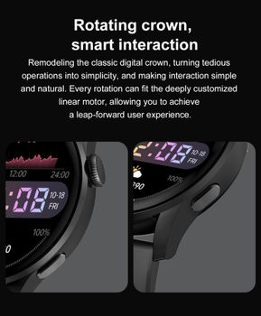 Zegarek Smartwatch Hagen z wymiennym paskiem HD13 (1).jpg